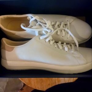 Cole Haan GrandPrø White Tennis Sneakers Size: 13